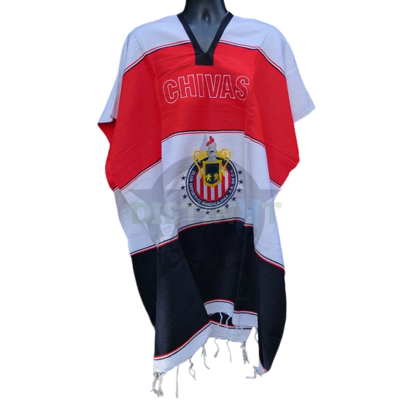 Chivas Embroidered Poncho - Picture 1 of 3